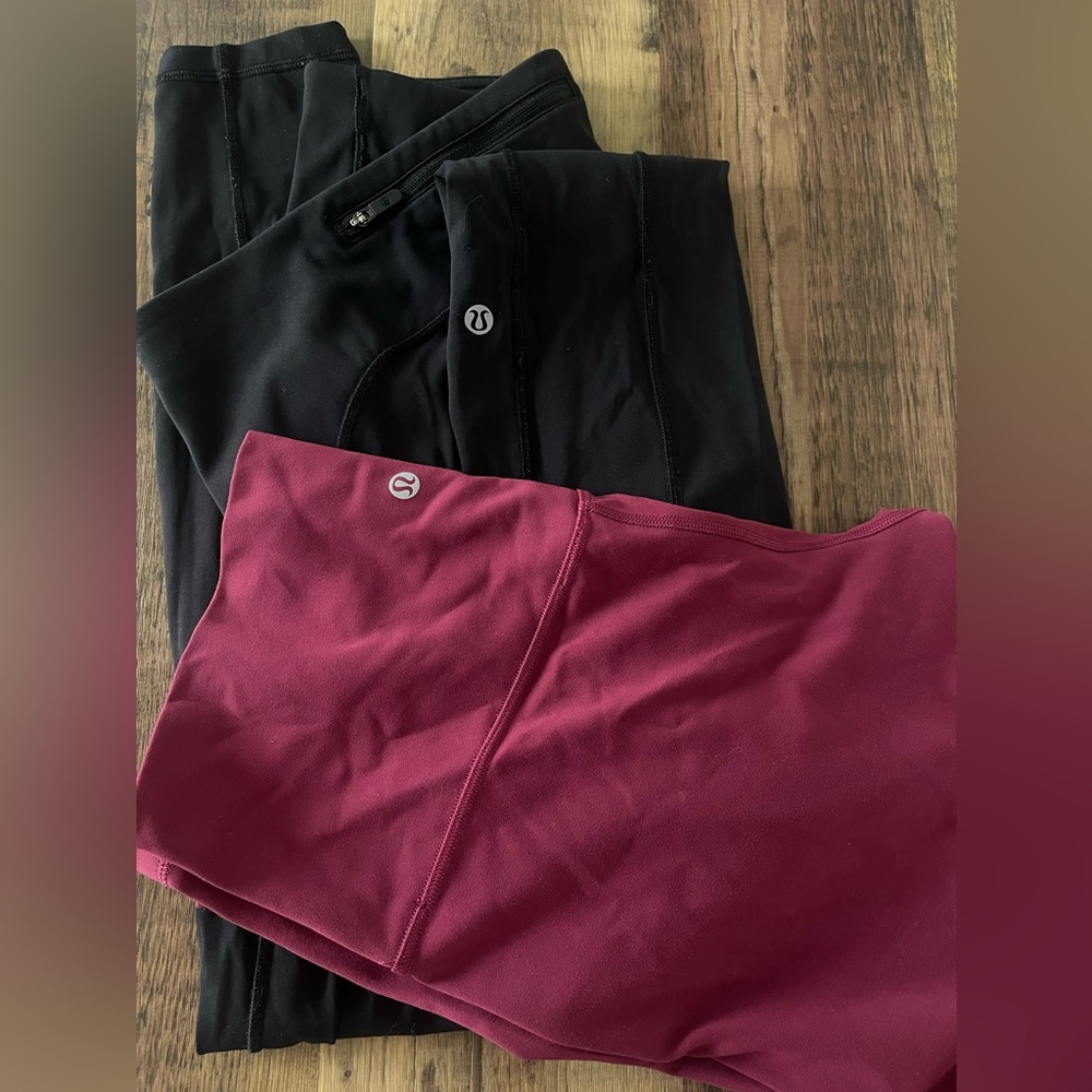 Bundle Size 10 Lululemon Leggings